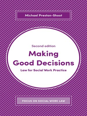 Making Good Decisions - ebook